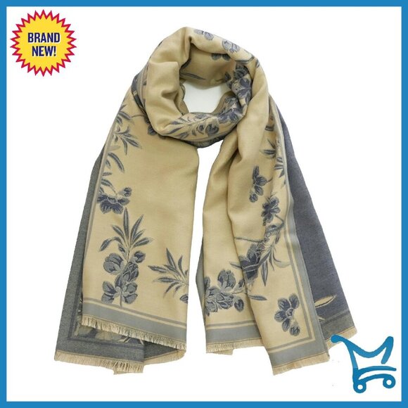 Extra Large Soft Cashmere Feel Scarf Shawl Wrap Winter Warm
